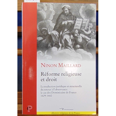 Maillard  : Réforme religieuse et droit...