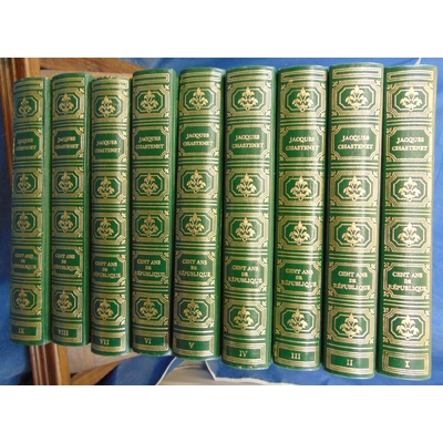 Chastenet J  : Cent ans de république (complet des 9 volumes)...