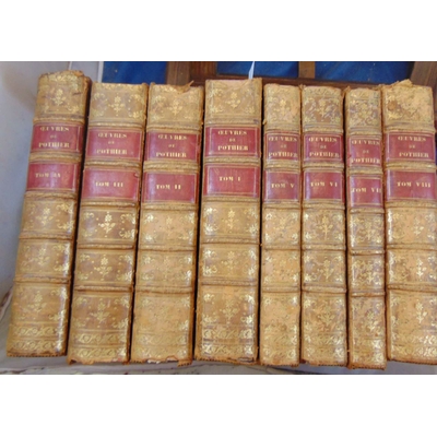 Pothier  : Oeuvres complètes de Pothier. 8 volumes...