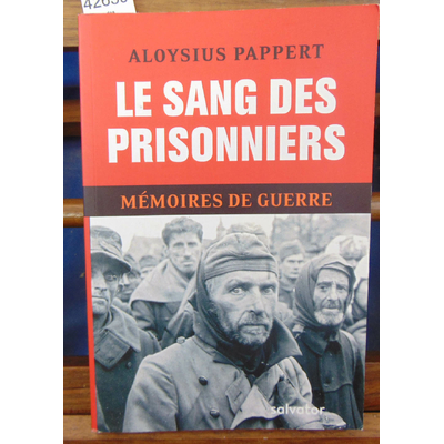Pappert  : Le sang des prisonniers. Mémoires de guerre, Tome 2...