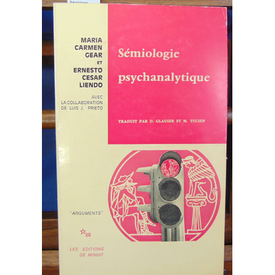 Carmen Gear  : Sémiologie psychanalytique...