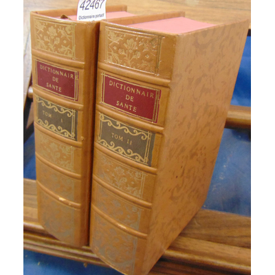 : Dictionnaire portatif de santé. (2 volumes)...