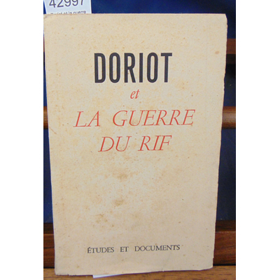 Sicard  : Doriot et la guerre du Rif...