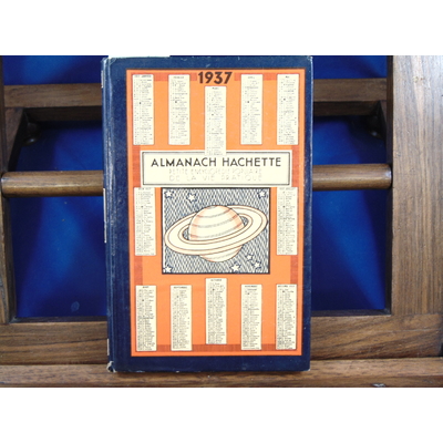Collectif  : Almanach  Hachette 1937...