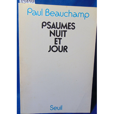 Beauchamp  : Psaumes nuit et jour...