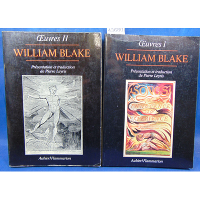 Blake  : Oeuvres I et II. Présentation et traduction de Pierre Leyris...