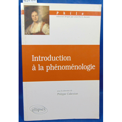 Cabestan  : Introduction à la phénoménologie ...