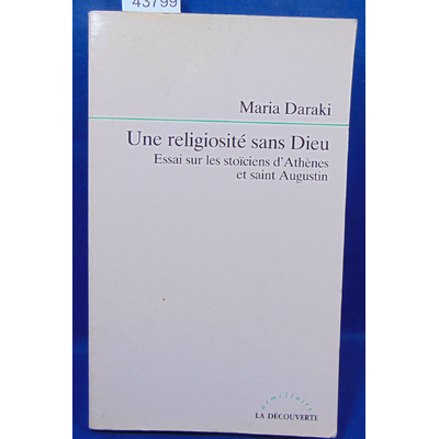 Daraki  : Une religiosité sans Dieu...