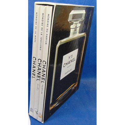 Chanel  : coffret 3 volumes : Mémoire du parfum - Mémoire de la joaillerie - Mémoire de la mode...