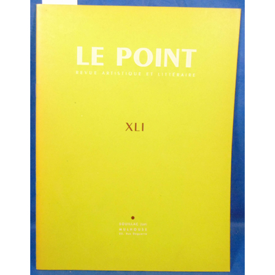 Collectif  : Le point XLI - avril 1952...