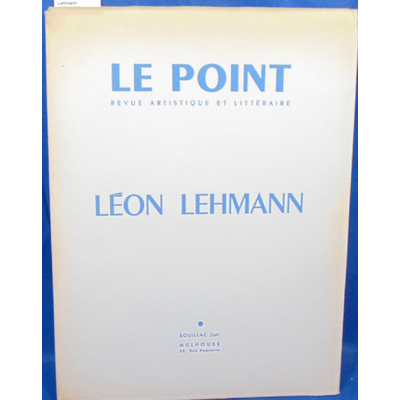: Le Point  XLIII Léon Lehmann...