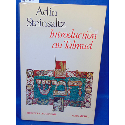 Steinsaltz  : Introduction au Talmud...