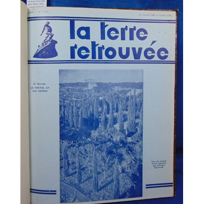 : La terre retrouvée janv. FévrJ 1936. organe mensuel illustré du Kéren Kayémeth...