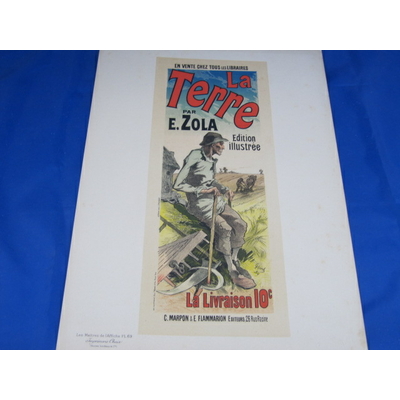 Cheret : La Terre par E. Zola. par cheret  Maitres de l'Affiche, Planche 69....