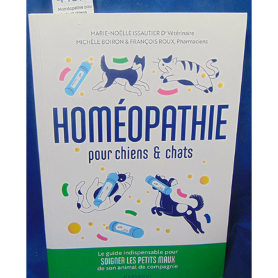 Issautier  : Homéopathie pour chats et chiens...