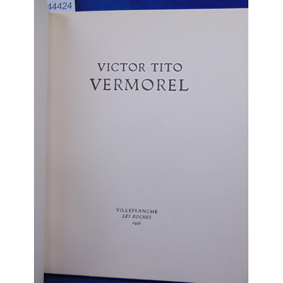 : victor Tito Vermorel...