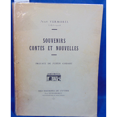 Vermorel  : Souvenirs contes et nouvelles...