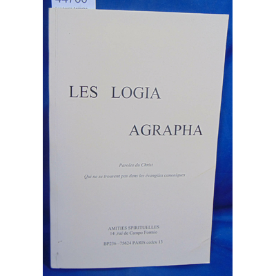 Besson  : Les Logia Agrapha...