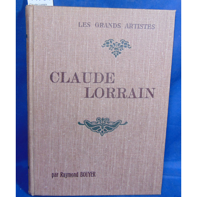 Bouyer  : Claude Lorrain...