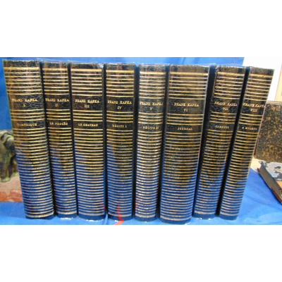 Kafka  : Oeuvres. Illustrations de L. Mitelberg. Edition complète en 8 volumes ...
