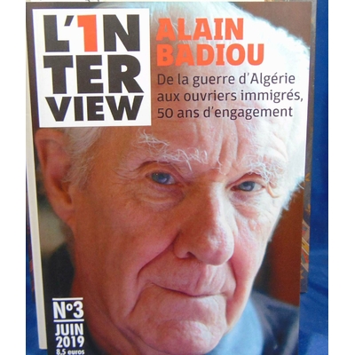Gaultier  : 1nterview n°3 (L´). Alain Badiou...
