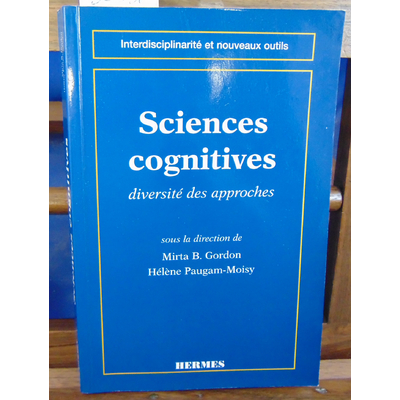 Gordon  : Sciences cognitives...