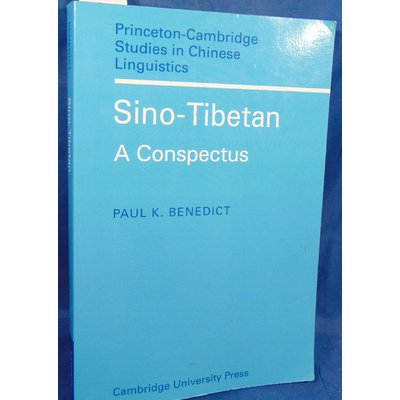 Benedict  : Sino-Tibetan. A Conspectus...