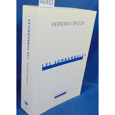 Broch Hermann : Les Somnambules...
