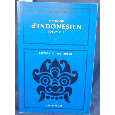 Labrousse  : Methode D'Indonesien. Volume 1 ...