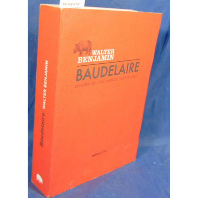 Benjamin  : Baudelaire Par Walter Benjamin...