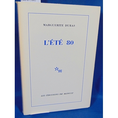 Duras  : L'été 80 (1980)...