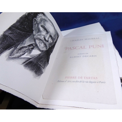 Maurras  : Pascal puni ou conte infernal. burins de Albert Decaris...