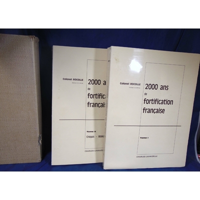 Rocolle  : 2000 ans de fortification française (Tome I et II)...