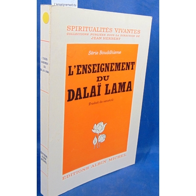 : L'enseignement du Dalai Lama...