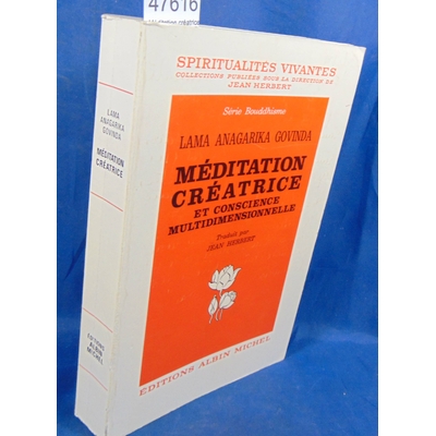 Govinda  : Méditation créatrice et conscience multidimensionnelle. par  Anagarika Govinda, Jean Herbert (Tradu