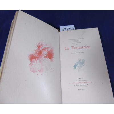 Rosny  : La tentatrice. Illustrations de A. Calbet....