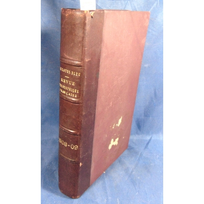 Blavatsky  : Le Lotus bleu. Revue théosophique 1908 1909 (Mars 1908 à fév. 1909)...