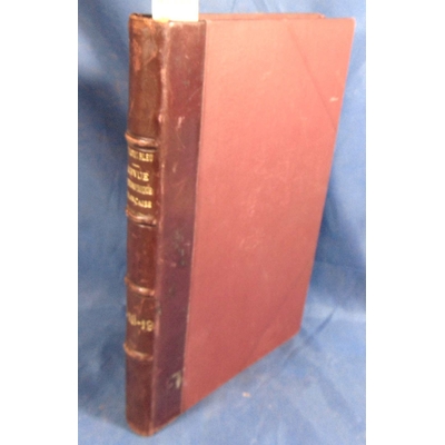 Blavatsky  : Revue théosophique. Le lotus bleu  Mars 1918 à Février 1919...