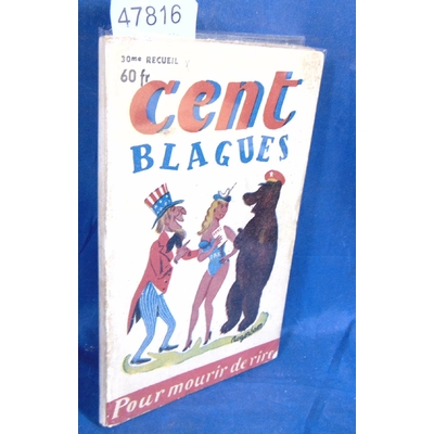 Dard  : Cent blagues. 30e recueil (textes recueillis par Frederic Dard )...