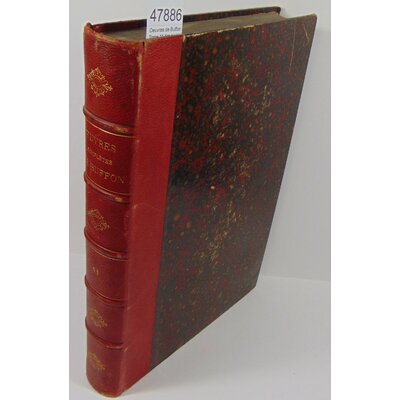 Flourens  : Oeuvres de Buffon. Tome 11 1re partie : les minéraux...