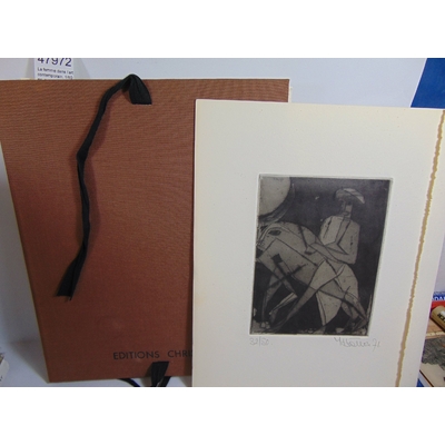 Frantz  : La femme dans l'art contemporain. 1/50 ex. avec gravure de J. Hotton...
