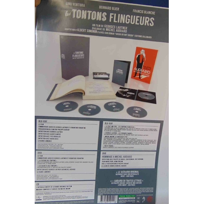 Audiard  : Les Tontons flingueurs Combo 2 Blu-Ray + 2 DVD Edition 50ème Anniversaire Limitée et Numérotée à 50