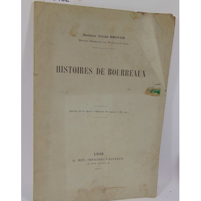 Drivon  : Histoires de bourreaux...