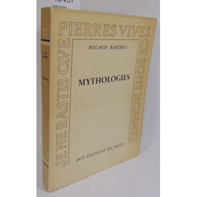 Barthes  : Mythologies...