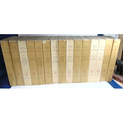 Colette  : Oeuvres complètes de Colette en 15 volumes Numérotés...