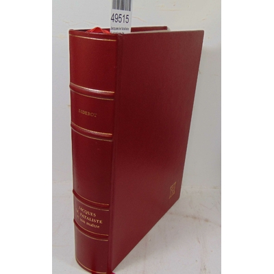 Diderot  : Jacques le fataliste illustrations de  Brehat. Imprimerie nationale...