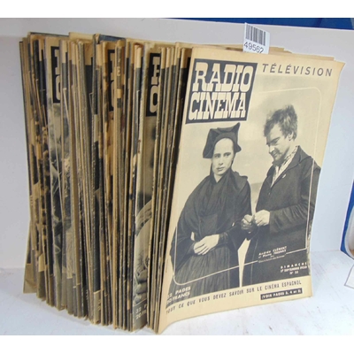 : lot 58 N° de la revue  Radio cinéma entre le 17 sept. 1950 au 28 oct 1951...