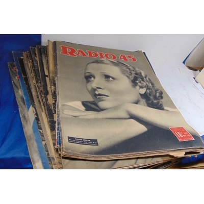 : lot de 39 N° Radio 45...
