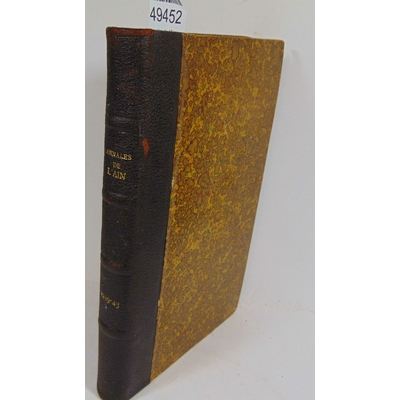 : annales de l'Ain 1939-1943...