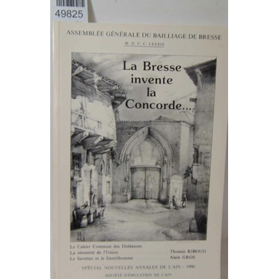 : Spécial nouvelles annales de l'Ain 1990...